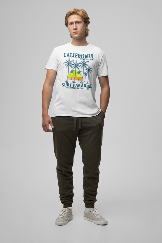 California Surf Paradise Short Sleeve T-shirt